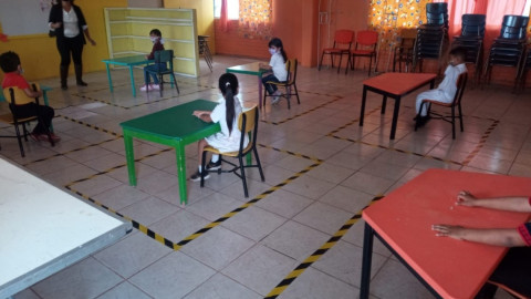 Regresan a clases presenciales seis jardines de niños públicos en Nuevo Laredo 