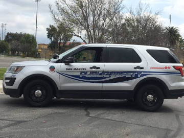 Persecución termina en volcadura en San Manuel