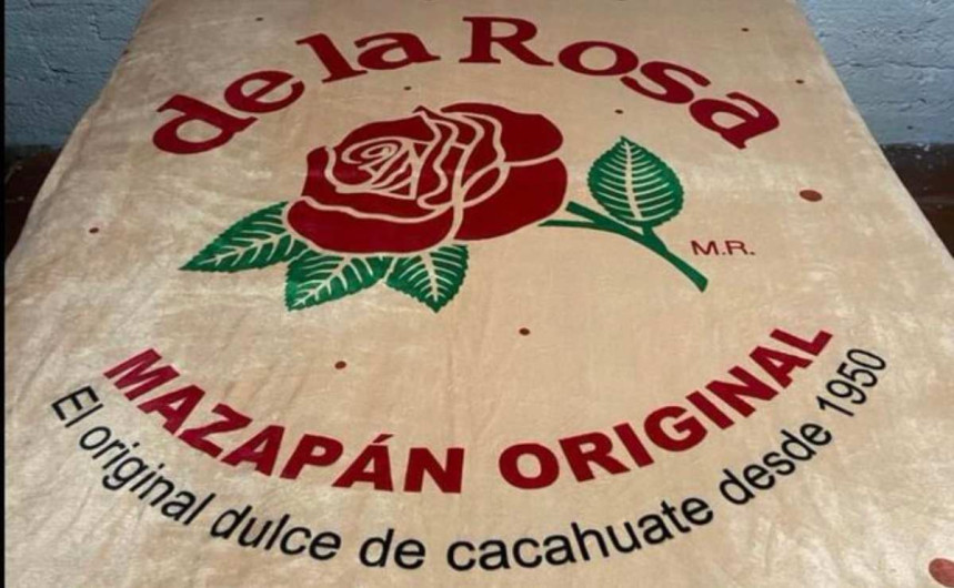 Crean cobertor del Mazapán de la Rosa