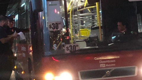 Conductor del Metrobús fue dado de baja por beber alcohol