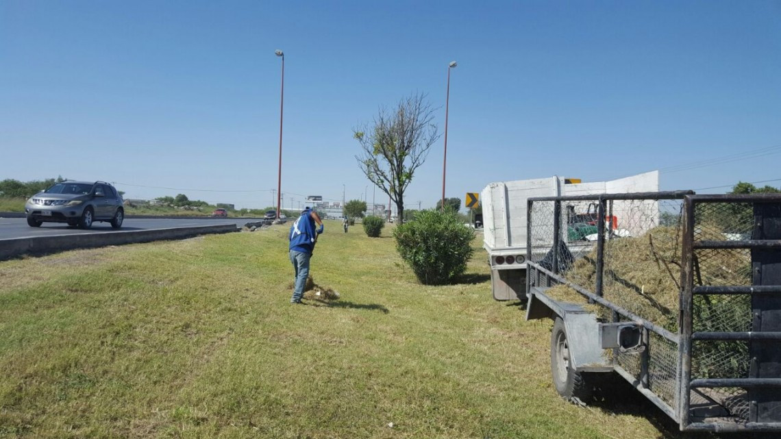 CSPP realiza labores de limpieza en calles y avenidas