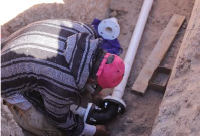 Inician trabajos de electrificación en la colonia San Roberto