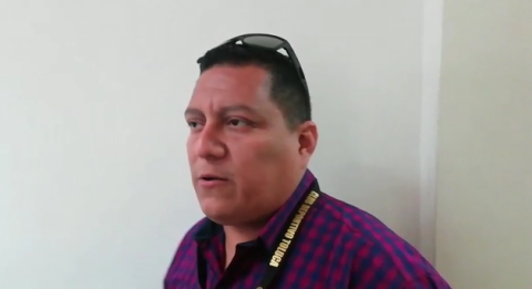 Norte tira árboles y cableado de la CFE