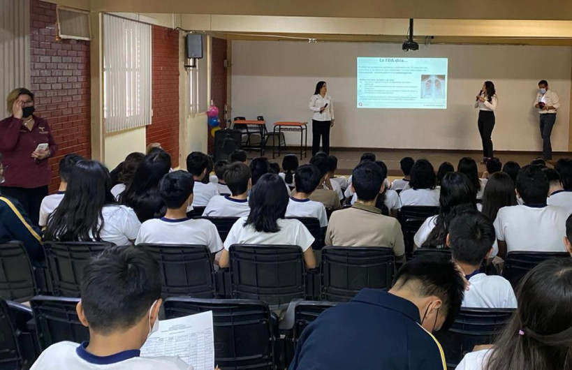 Secretarías de Salud y Educación refuerzan acciones antivapeo en planteles educativos