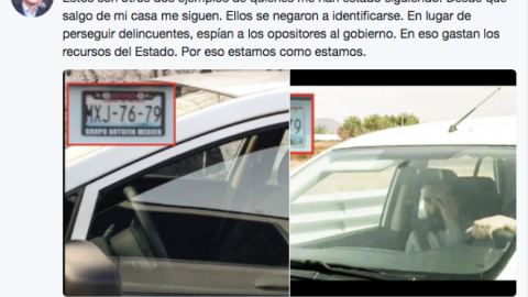 Anaya denuncia espionaje del Cisen