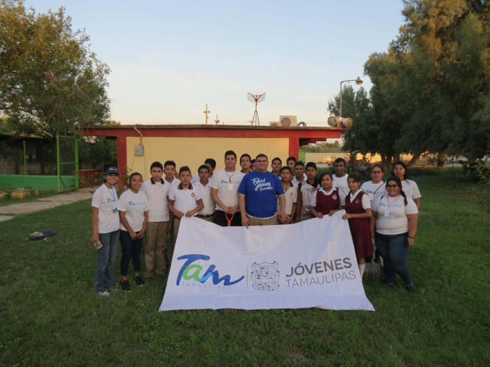 Jóvenes Tamaulipas se unen a actividades de reforestación