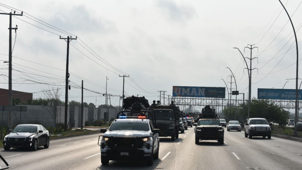 Despliegan 300 elementos del Ejército Mexicano para reforzar frontera