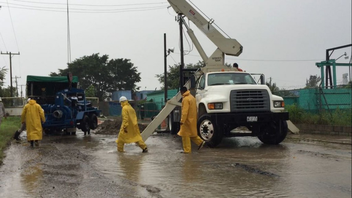 Comapa atento para evitar encharcamientos por Franklin en zonas bajas 