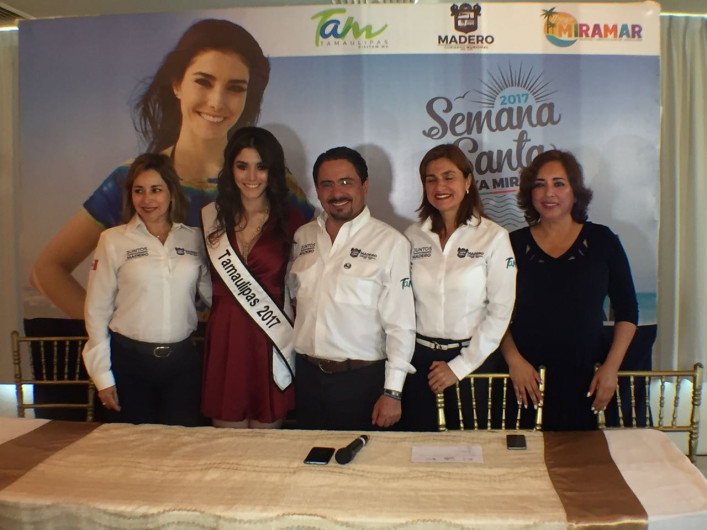 Presentan a Citlaly Higuera NBTamaulipas 2017 como imagen turística de Ciudad Madero