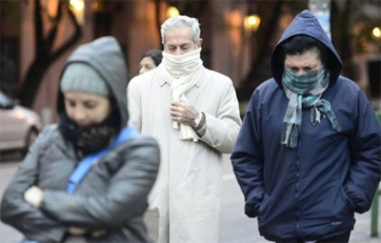Prevén temperaturas menores a 5 grados en 20 estados 