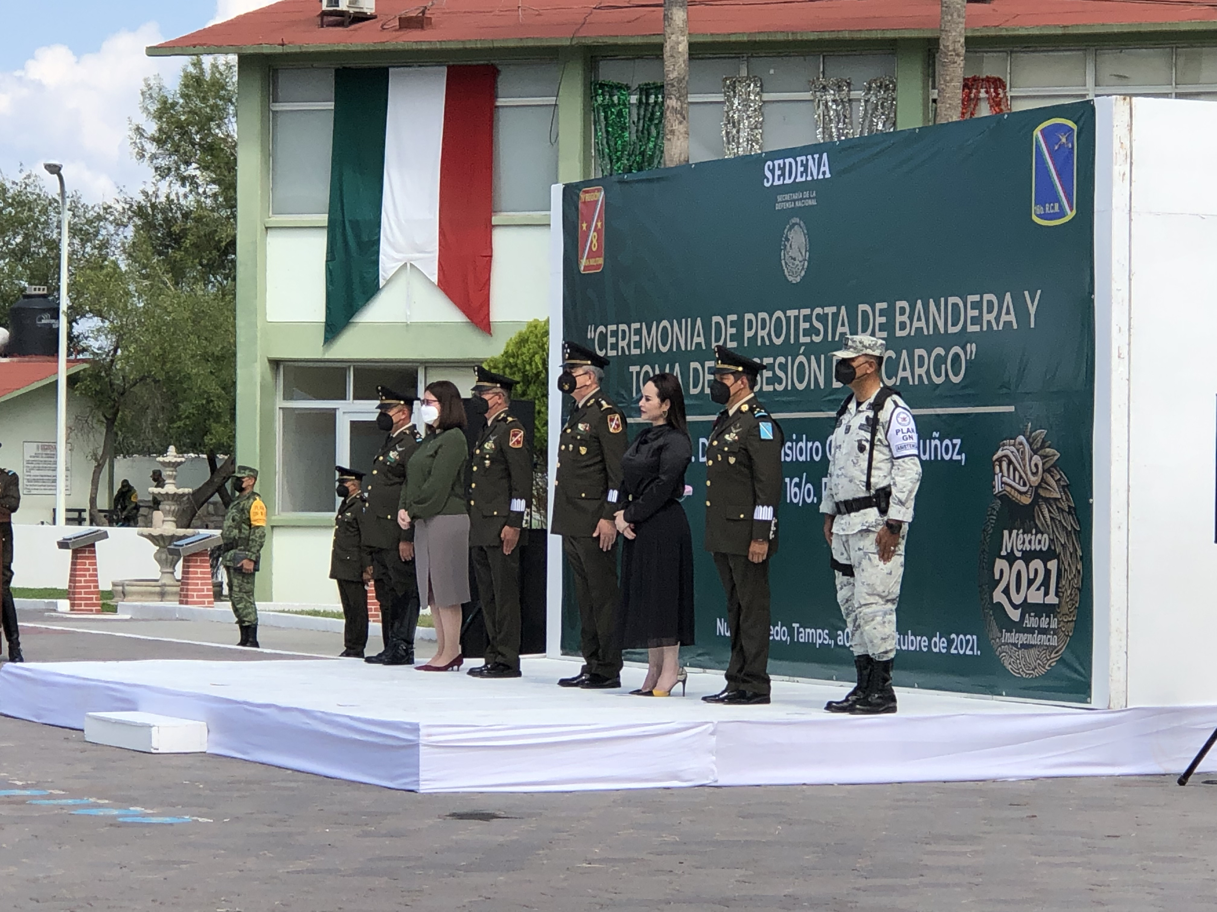 Toma posesión nuevo comandante militar en Nuevo Laredo
