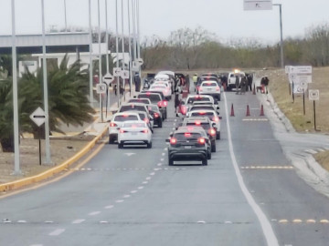 Militares agilizan revision en cruces internacionales