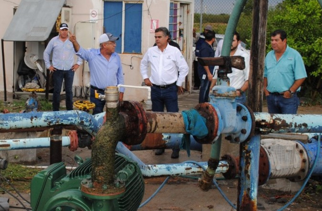 Instalan equipos de bombeo en estación Nuevo México