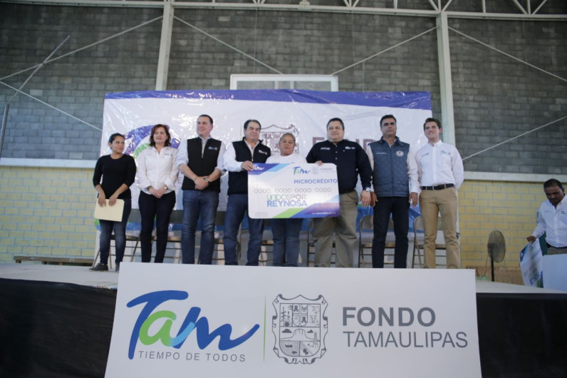 Unidos por Reynosa entregó más de 9 MDP en créditos