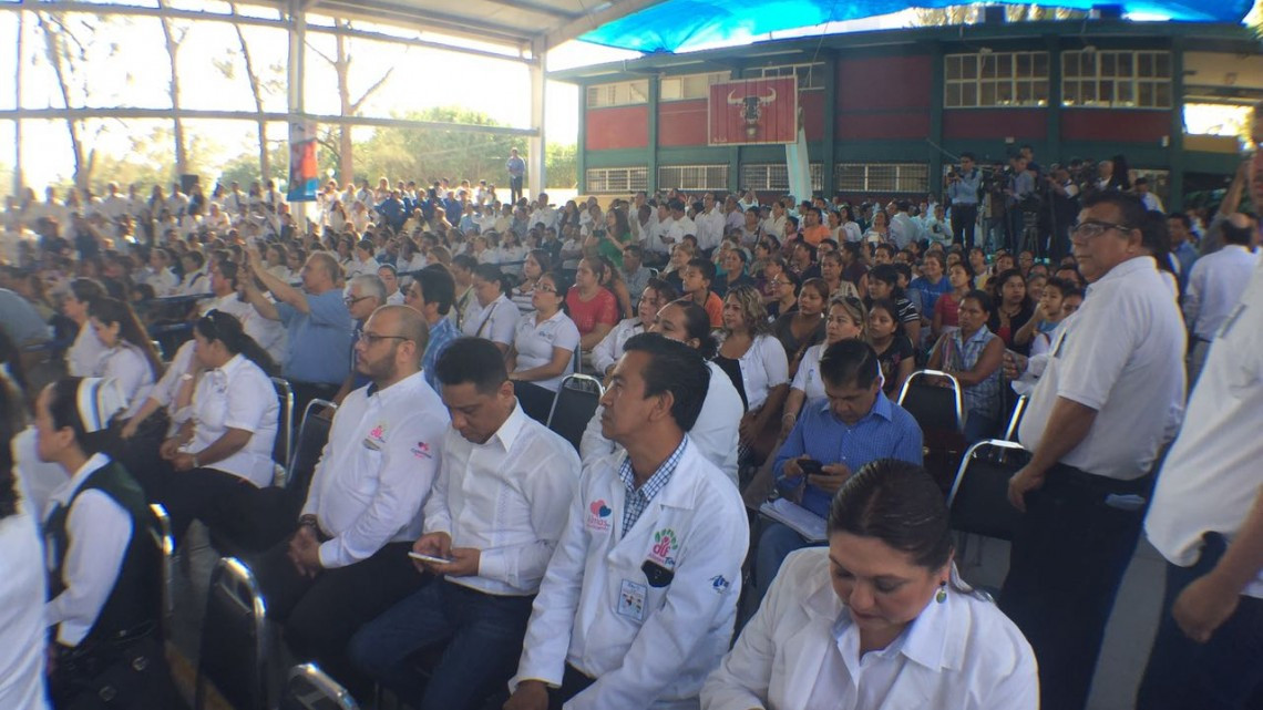 Gobernador de Tamaulipas encabeza inicio de Semana Nacional de Salud
