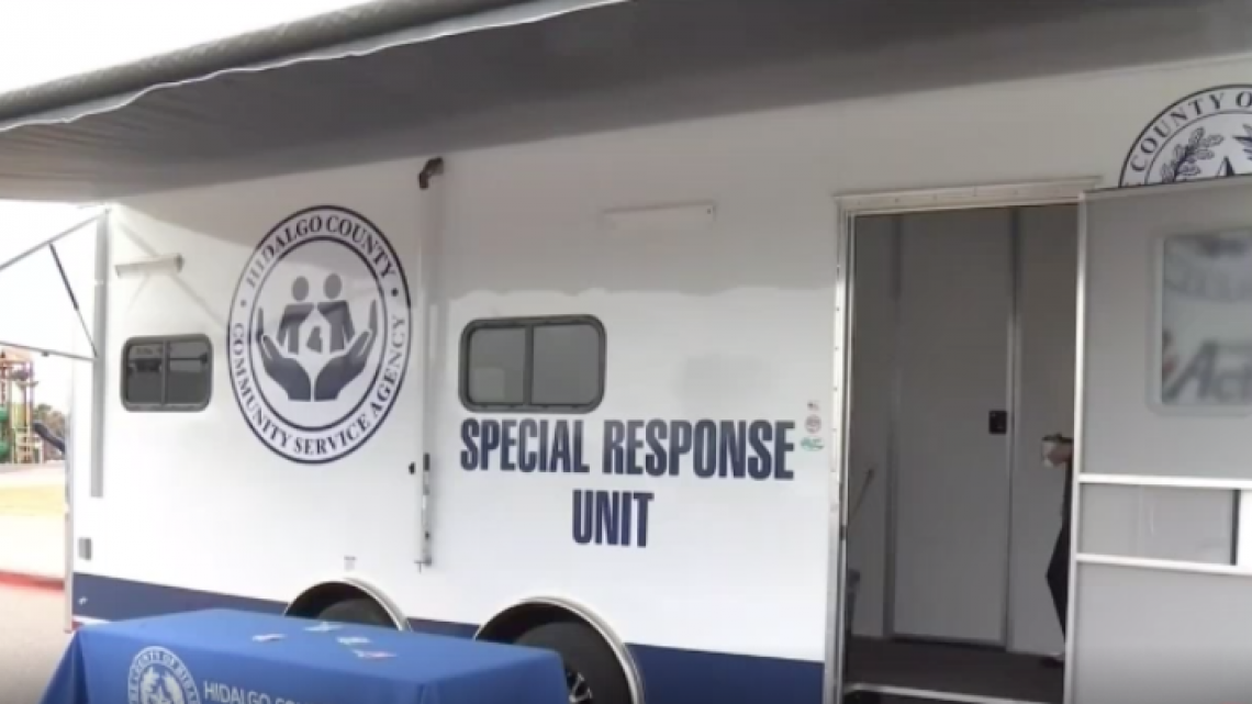 Recibe condado de Hidalgo unidad móvil para emergencias y desastres