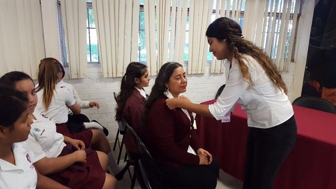 DIF Matamoros lleva programa “#AmorNoDolor a secundarias