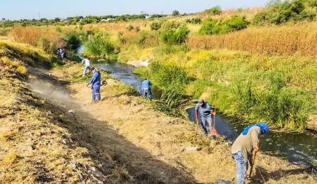 Sanean arroyo de la Francisco Villa