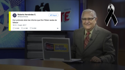 Fallece Roberto Hernández Jr.