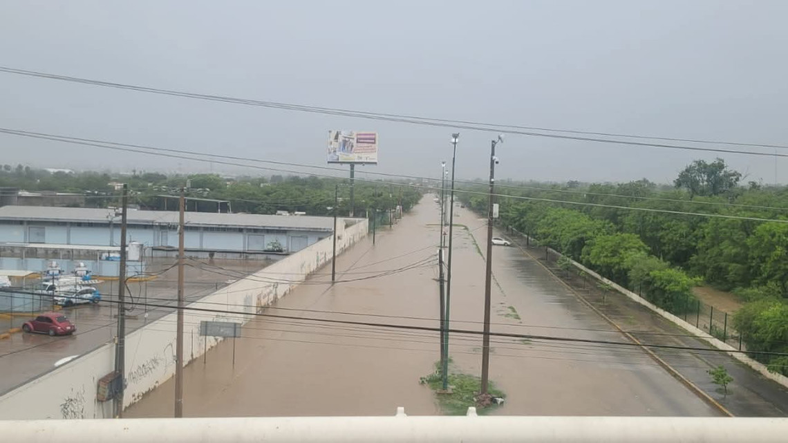 Alertan sobre zonas afectadas en Ciudad Victoria tras tormenta tropical 'Barry'