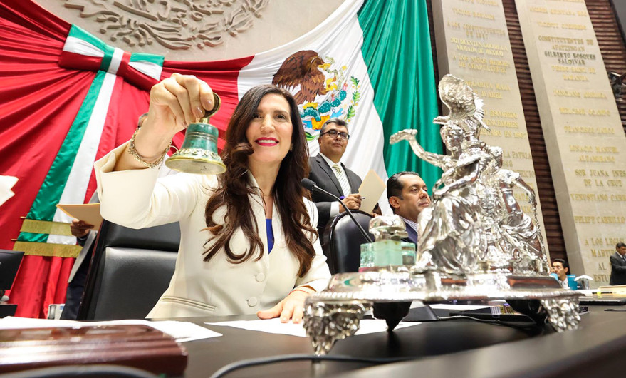 Kenia López anuncia sesiones intensas en San Lázaro por Ley de Ingresos y Ley de Amparo