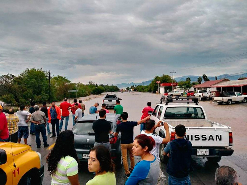 Se desborda río San Juan en Nuevo León