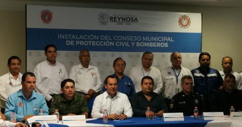 Toma protesta Consejo Municipal de PC