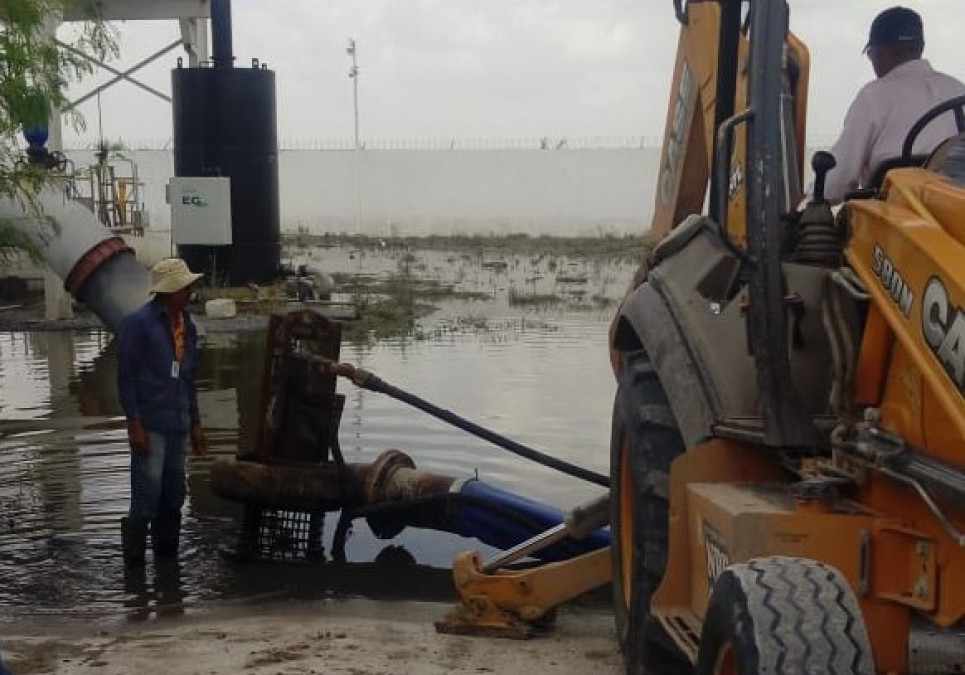 Sin parar desagüe en colonias afectadas por tormenta