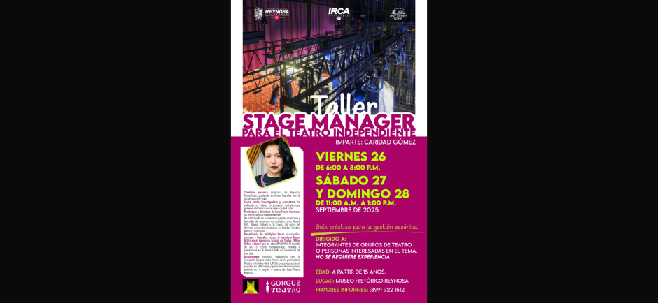 Apoya Gobierno de Carlos Peña Ortiz el talento teatral local