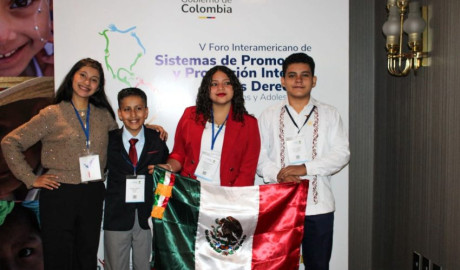 Destaca Tamaulipas en foro internacional sobre derechos de la niñez y adolescencia en Colombia