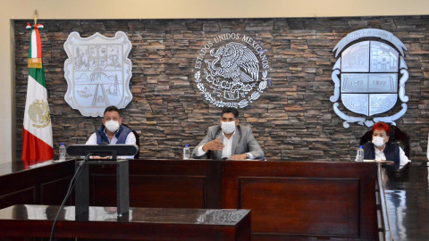 Gobiernos estatal y municipal exhortan a ciudadanía reforzar medidas contra el Covid-19