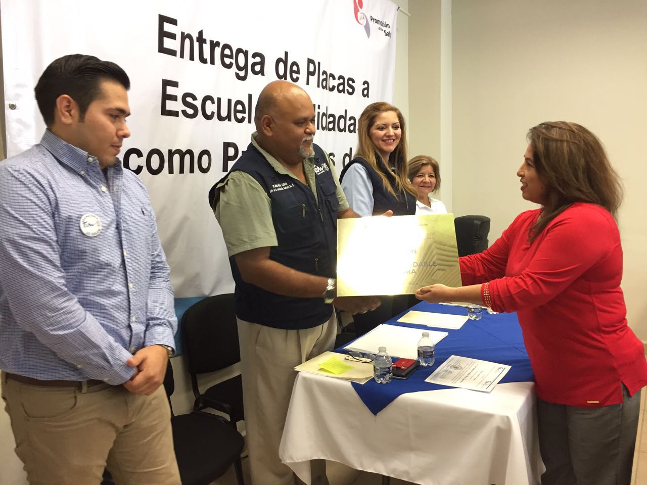 Sector Salud certifica a escuelas de Matamoros