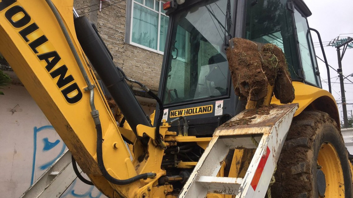 Coordinan acciones de apoyo por desbordamiento de presa