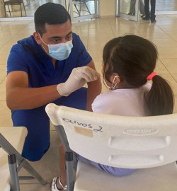Protegen salud bucal de más de 80 niños y niñas con campaña dental 