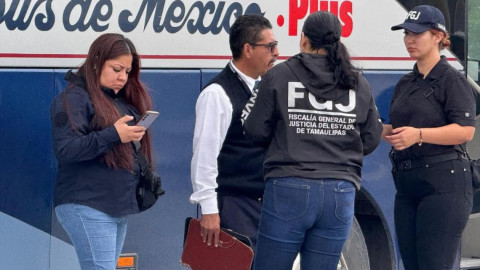 Vocería de Seguridad aclara presunto asalto a autobús en Tamaulipas; ocurrió fuera del estado