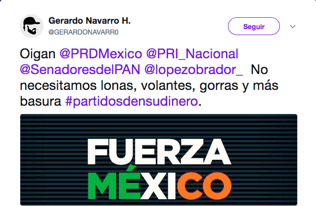 Piden en redes sociales que partidos donen su dinero