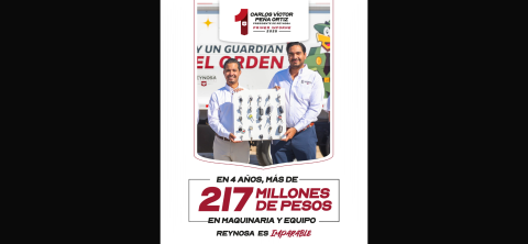 Con más de 217 MDP en maquinaria y equipo, Reynosa es Imparable 
