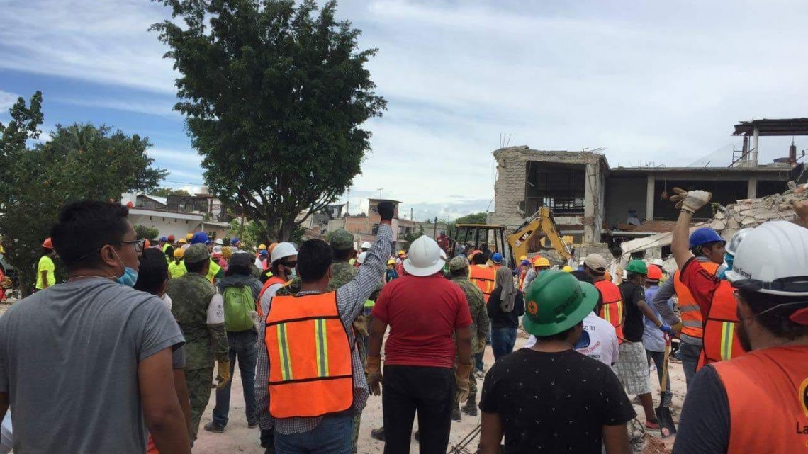 Voluntarios de Tamaulipas se unen en apoyo de damnificadas en Jojutla