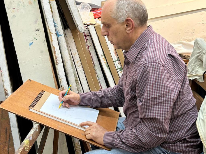 ‘Entre dos mundos’ del pintor Luciano Spanó llega al Museo Reyes Meza de Nuevo Laredo