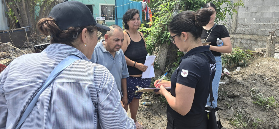 Refrenda Gobierno de Carlos Peña Ortiz su compromiso con las familias afectadas por las inundaciones