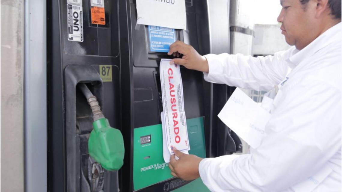 Realizan operativo en gasolineras de la frontera