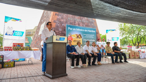 Inicia en Nuevo Laredo la campaña “Por un México sin Hambre" 