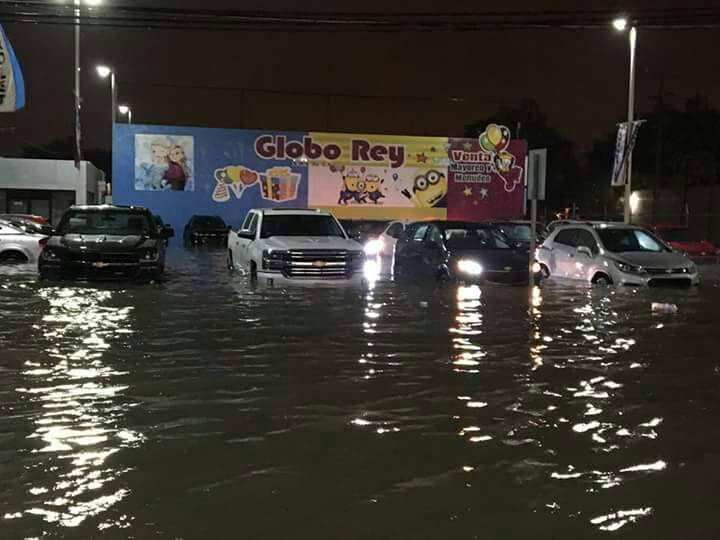 Lluvia deja inundaciones severas en Nuevo Laredo