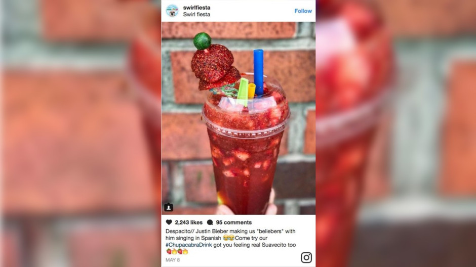 Llegó la competencia del Frapuccino Unicornio