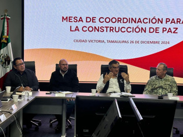 Homicidios dolosos a la baja en Tamaulipas: AVA en reunión de la Mesa de Seguridad