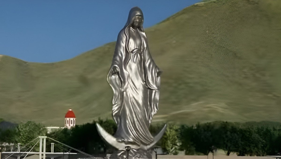 Revelarán escultura monumental de la Virgen del Chorrito en Hidalgo, Tamaulipas