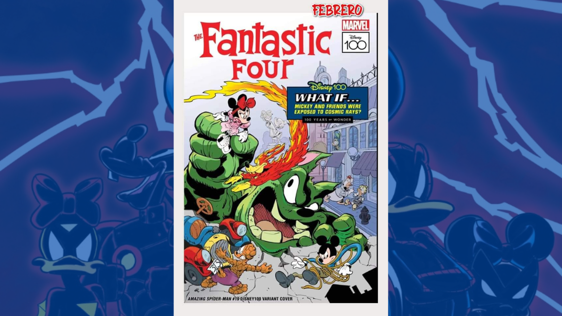 Marvel Comics lanza portadas con Mickey Mouse por 100 aniversario