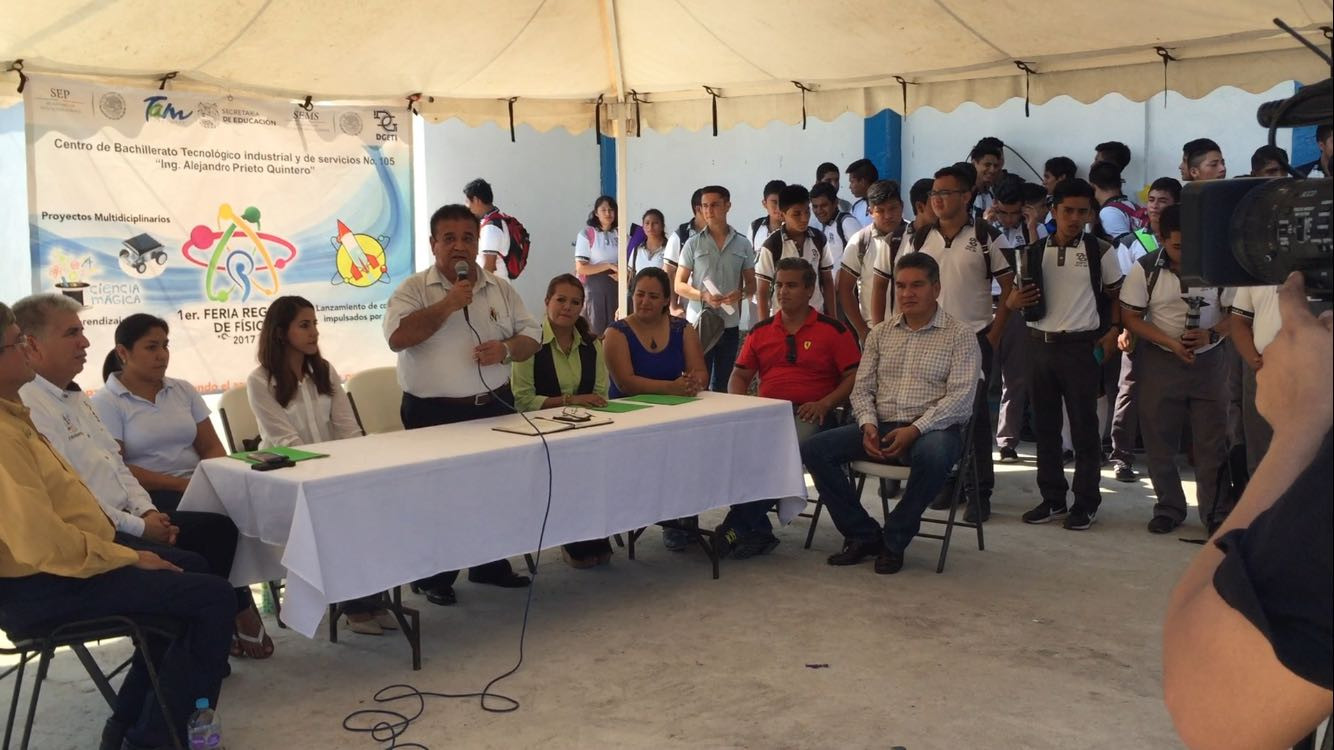 Realizan feria regional de física a nivel bachillerato 