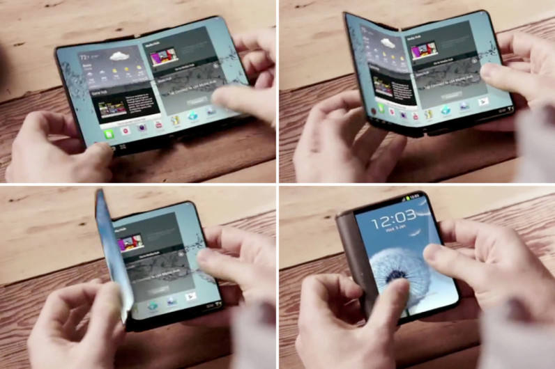 Samsung lanzará teléfonos plegables
