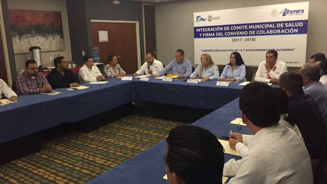 Ayuntamiento ⁠firma convenio de colaboración con Jurisdicción Sanitaria No. 12